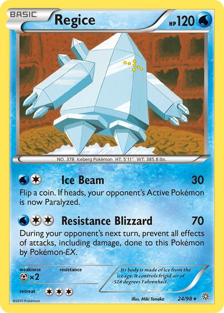 Regice (24/98) (AOR)