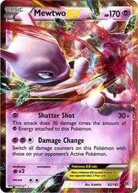 Mewtwo EX (62) (62/162) (BKT)