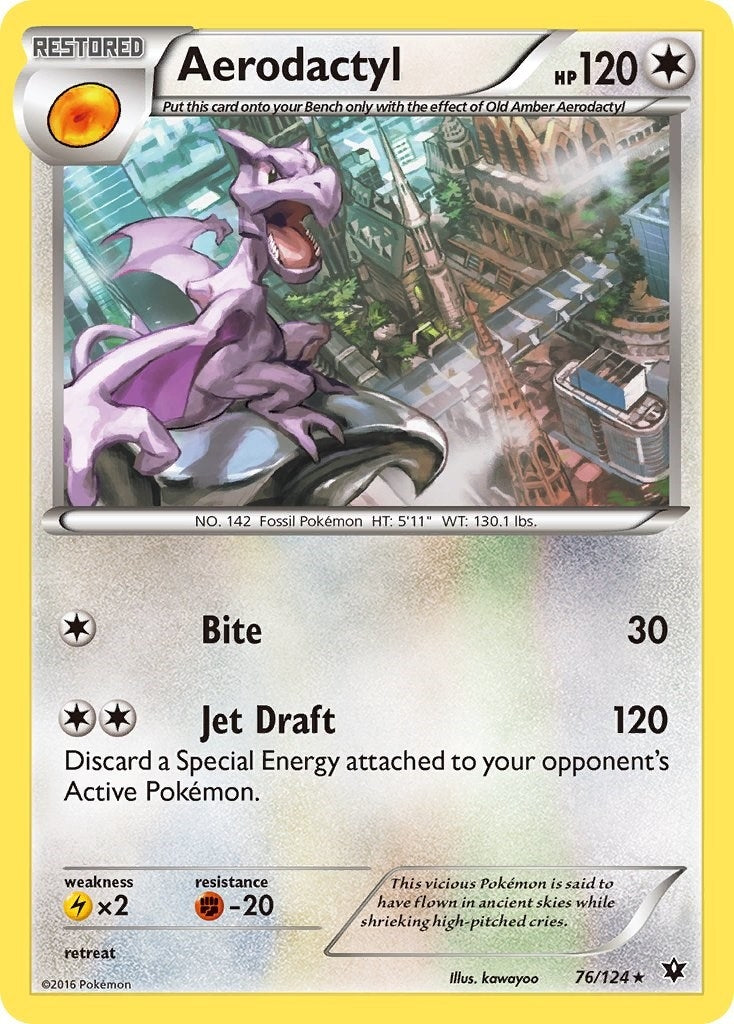Aerodactyl (76/124) (FCO)