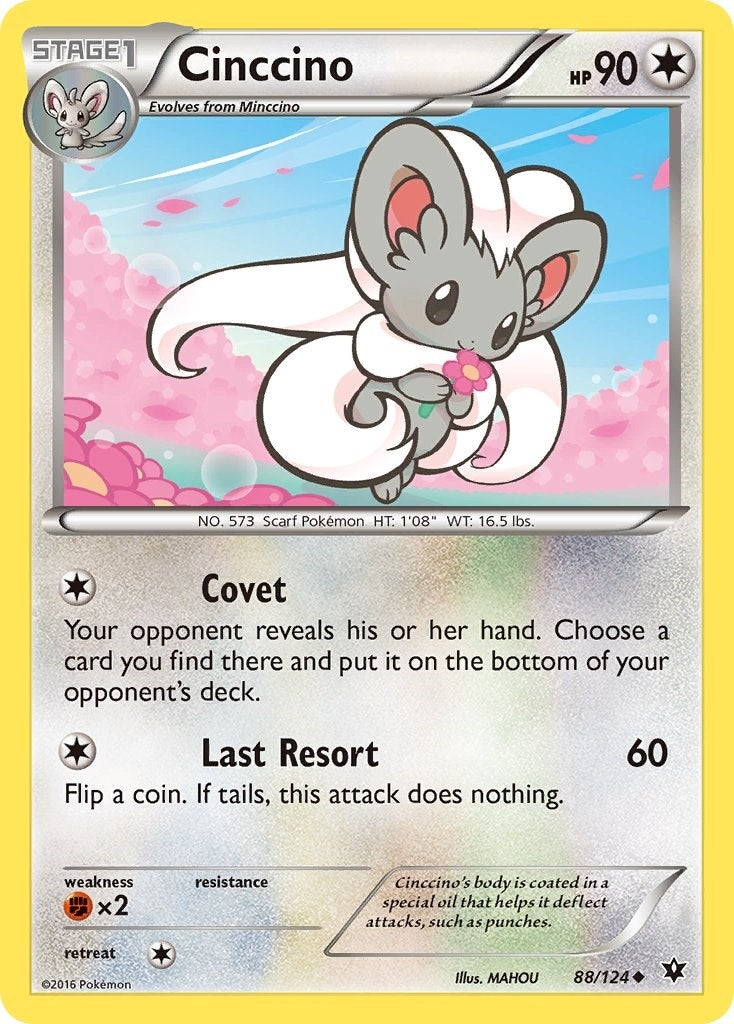 Cinccino (88) (88/124) (FCO)