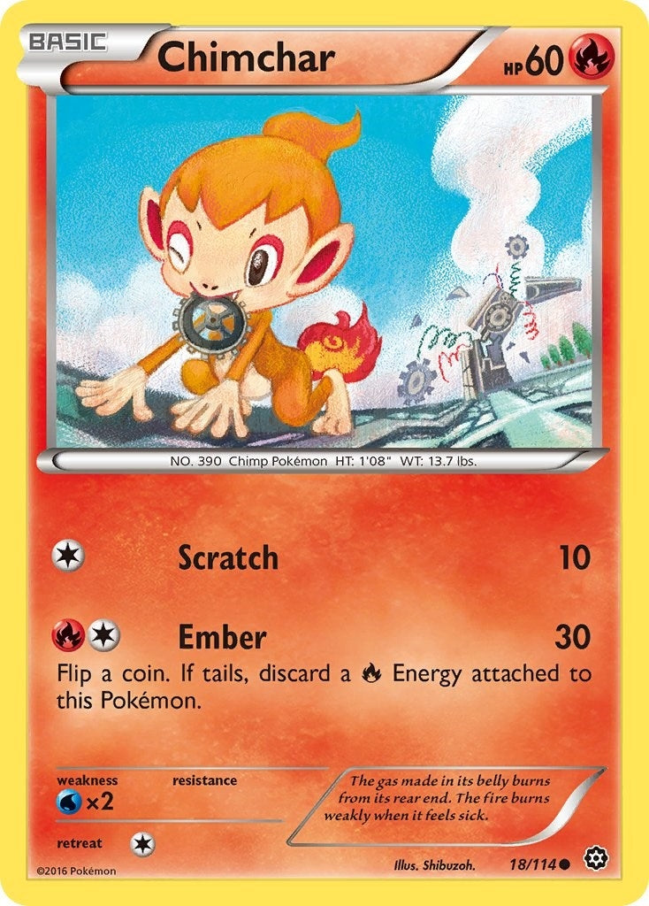Chimchar (18/114) (STS)