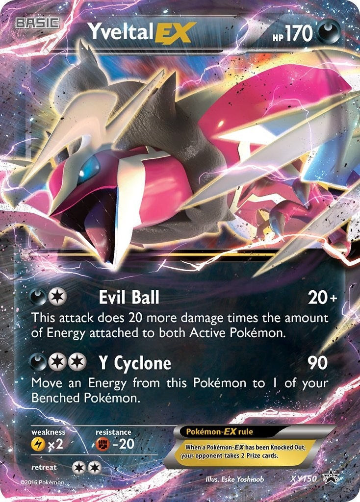 Yveltal EX - XY150 (Shiny) (XY150) (PR)
