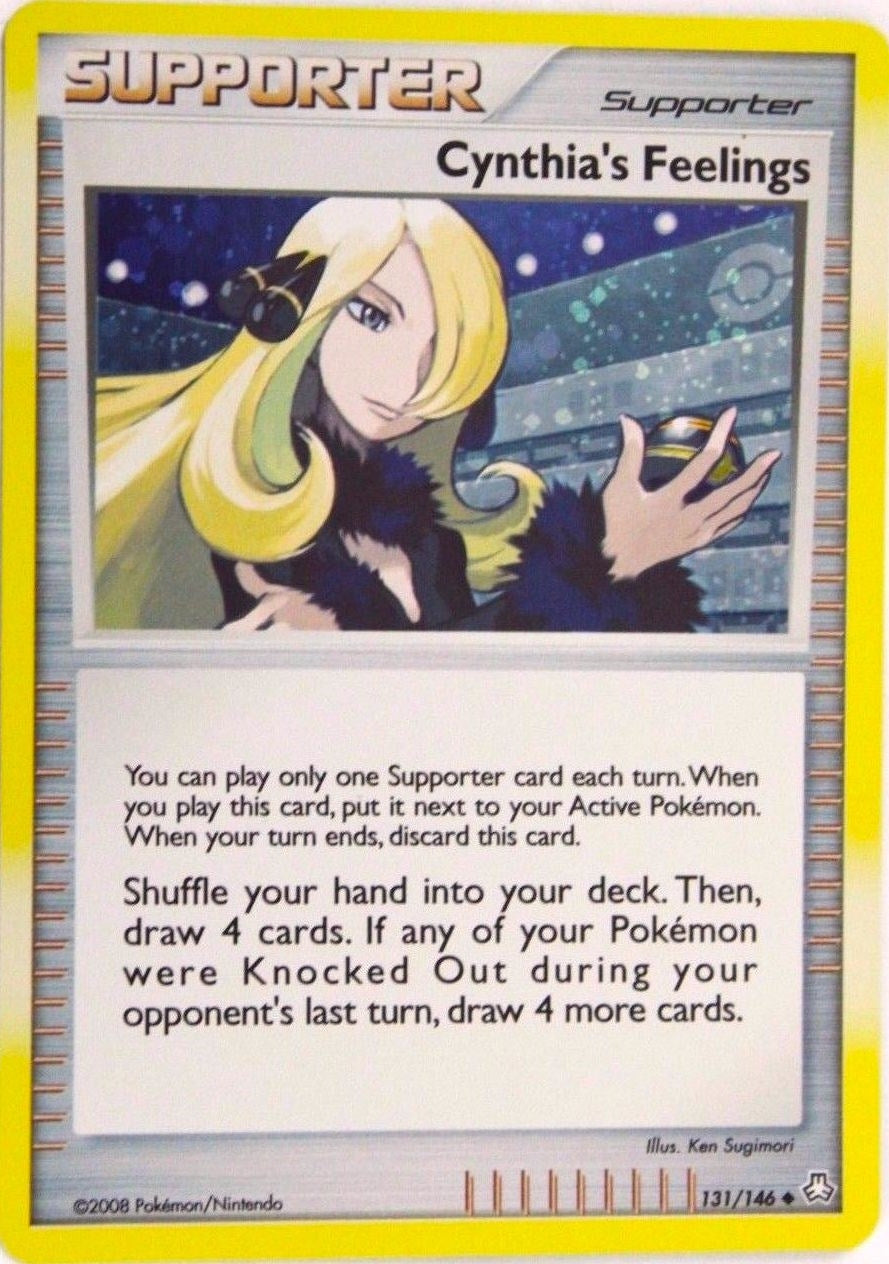 Cynthia's Feelings - 131/146 (Cosmos Holofoil) (131/146) (MCAP)