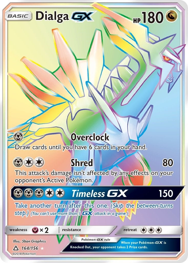 Dialga GX (Secret Rare) (164/156) (SM05)