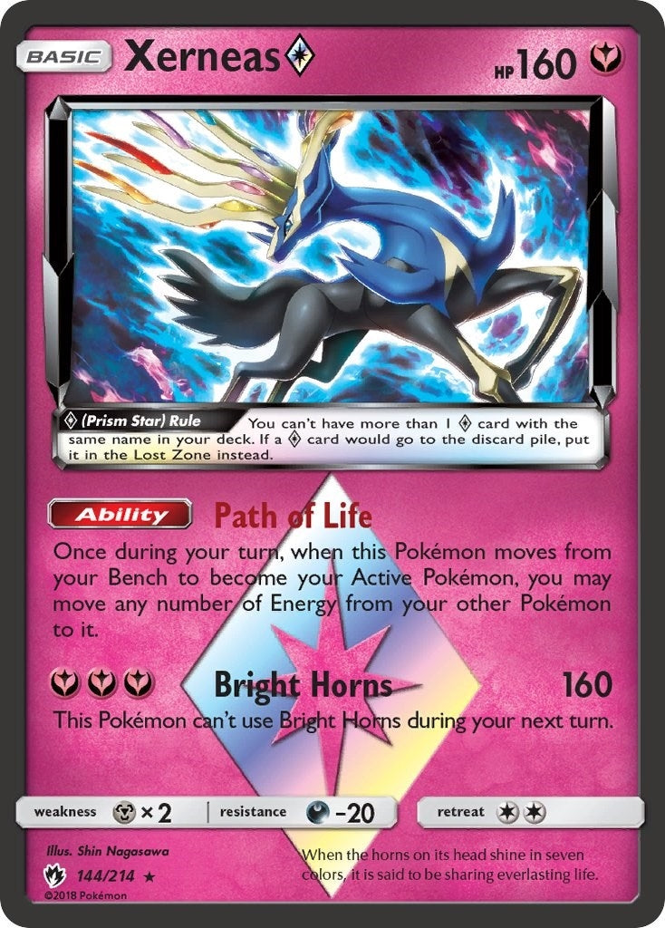 Xerneas Prism Star (144/214) (SM8)