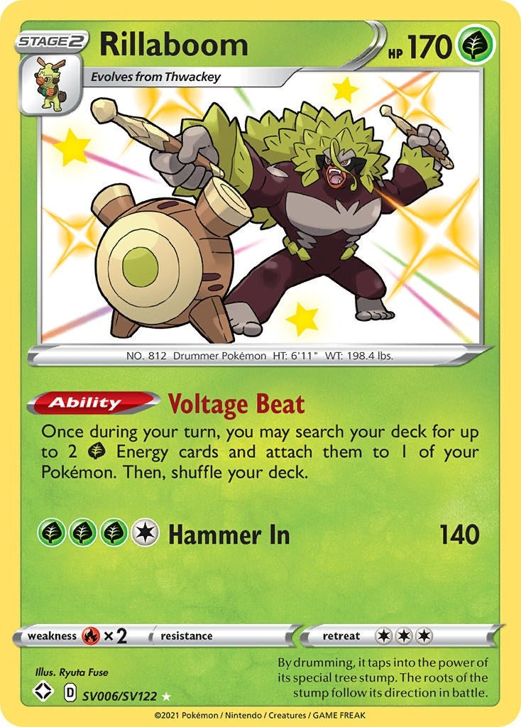 Rillaboom (SV006/SV122) (SHFSV)