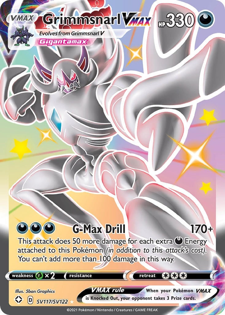 Grimmsnarl VMAX (SV117/SV122) (SHFSV)