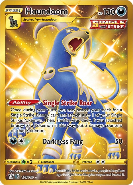 Houndoom (Secret) (179/163) (SWSH05)