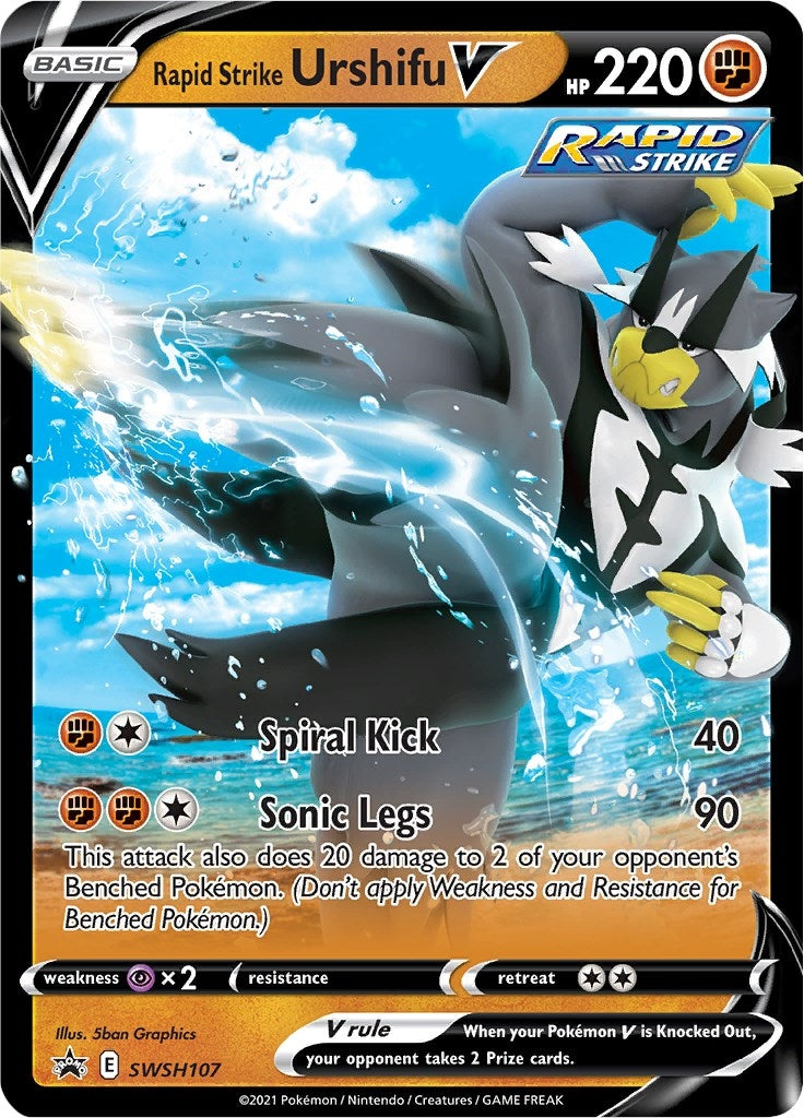 Rapid Strike Urshifu V - SWSH107 (SWSH107) (SWSD)