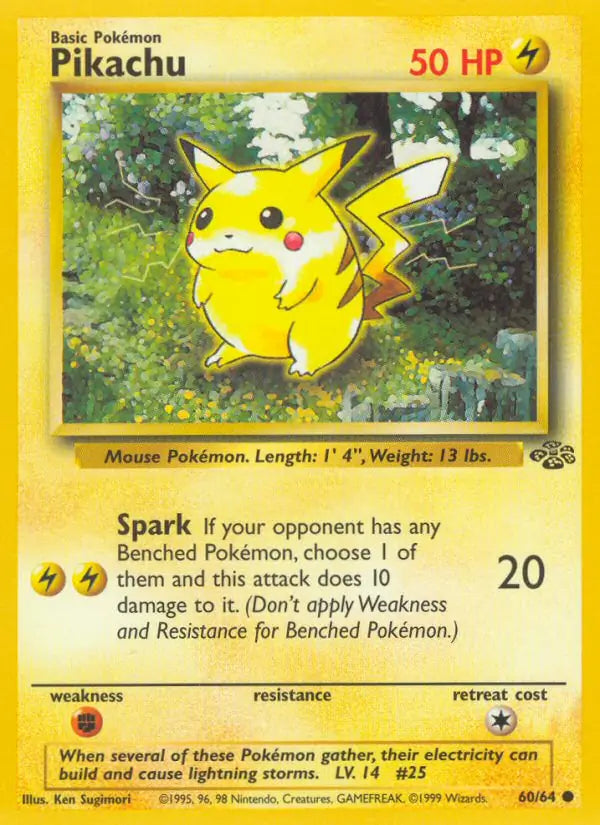 Pikachu (60/64) (JU)