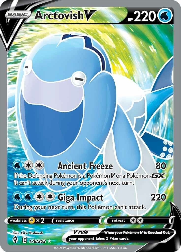 Arctovish V (Full Art) (176/203) (SWSH07)