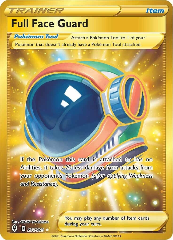 Full Face Guard (Secret) (231/203) (SWSH07)