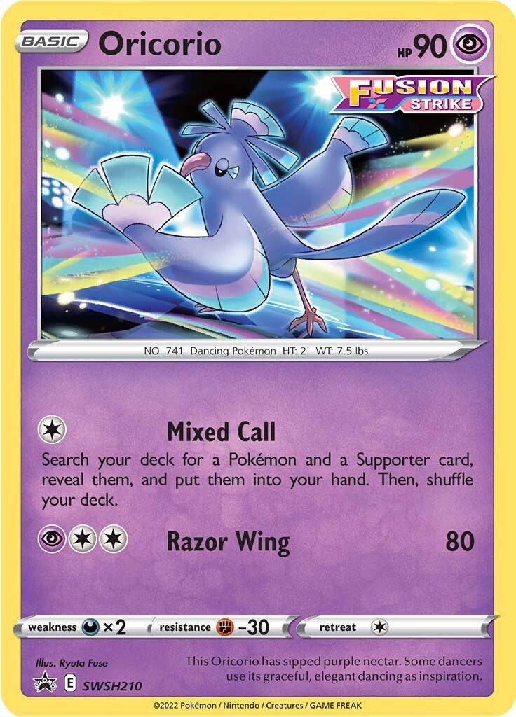 Oricorio - SWSH210 (SWSH210) (SWSD)
