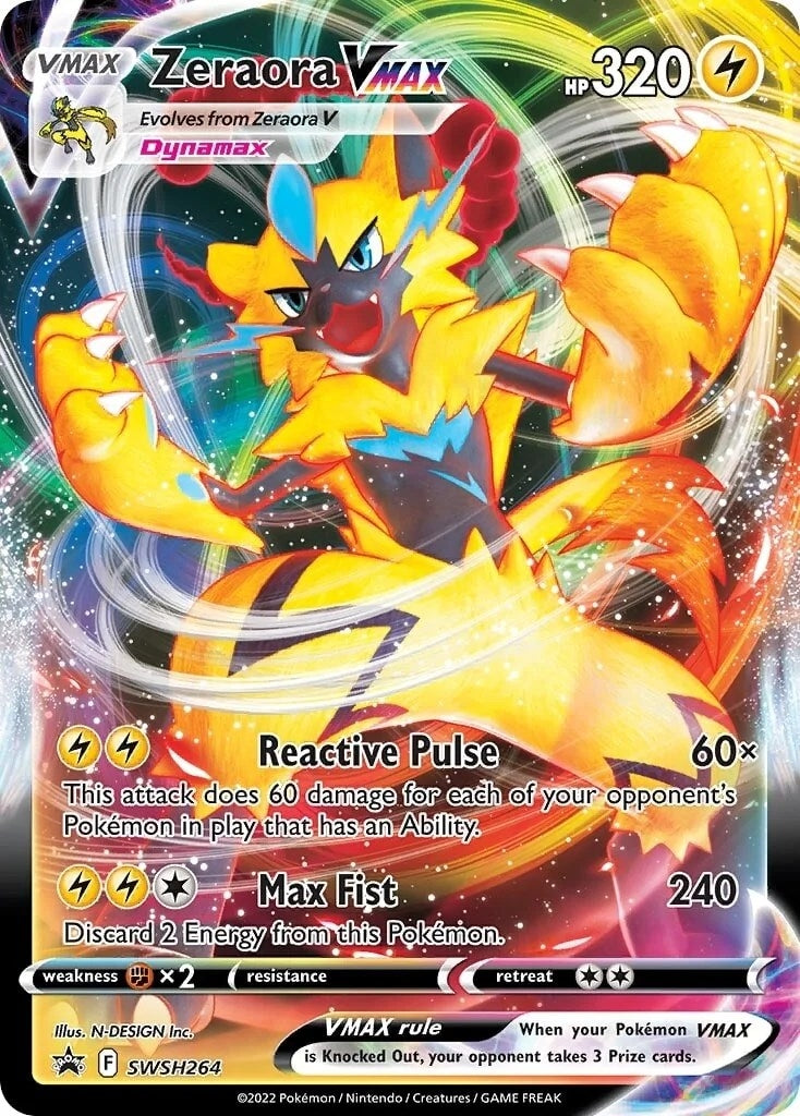 Zeraora VMAX - SWSH264 (SWSH264) (SWSD)