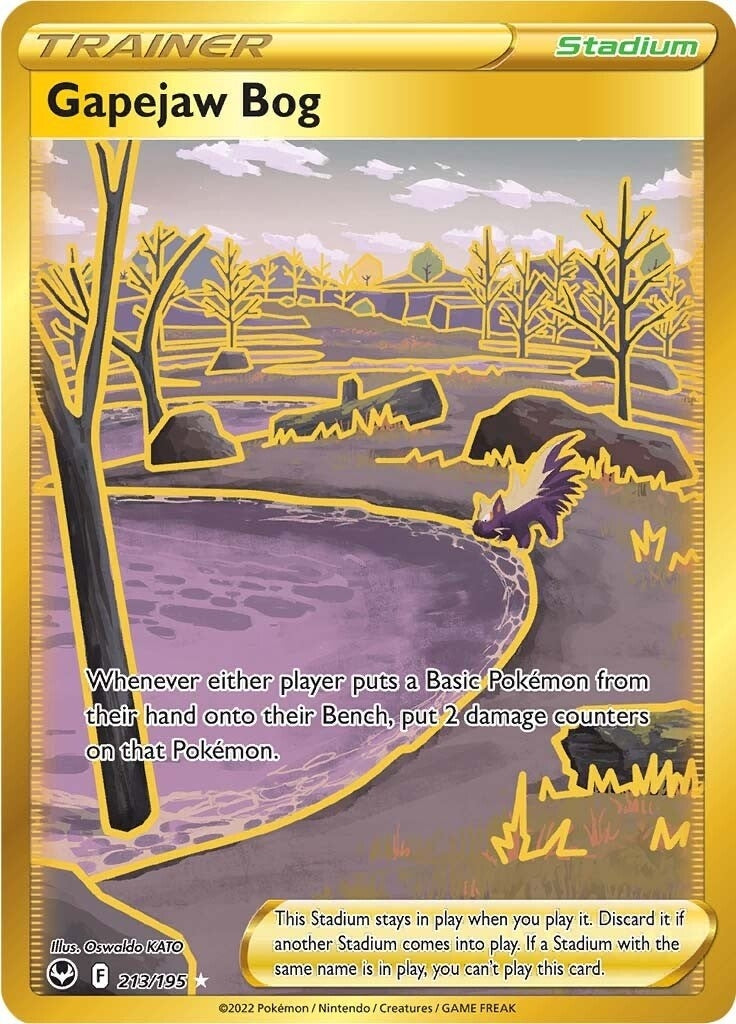 Gapejaw Bog (213/195) (SWSH12)