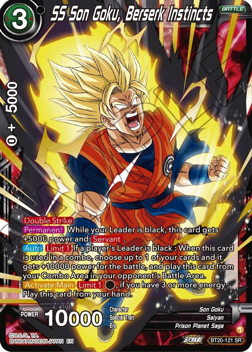 SS Son Goku, Berserk Instincts (BT20-121) (DBS-B20)