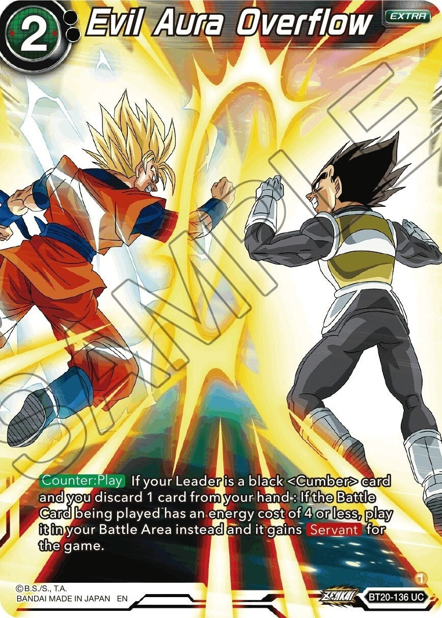 Evil Aura Overflow (BT20-136) (DBS-B20)