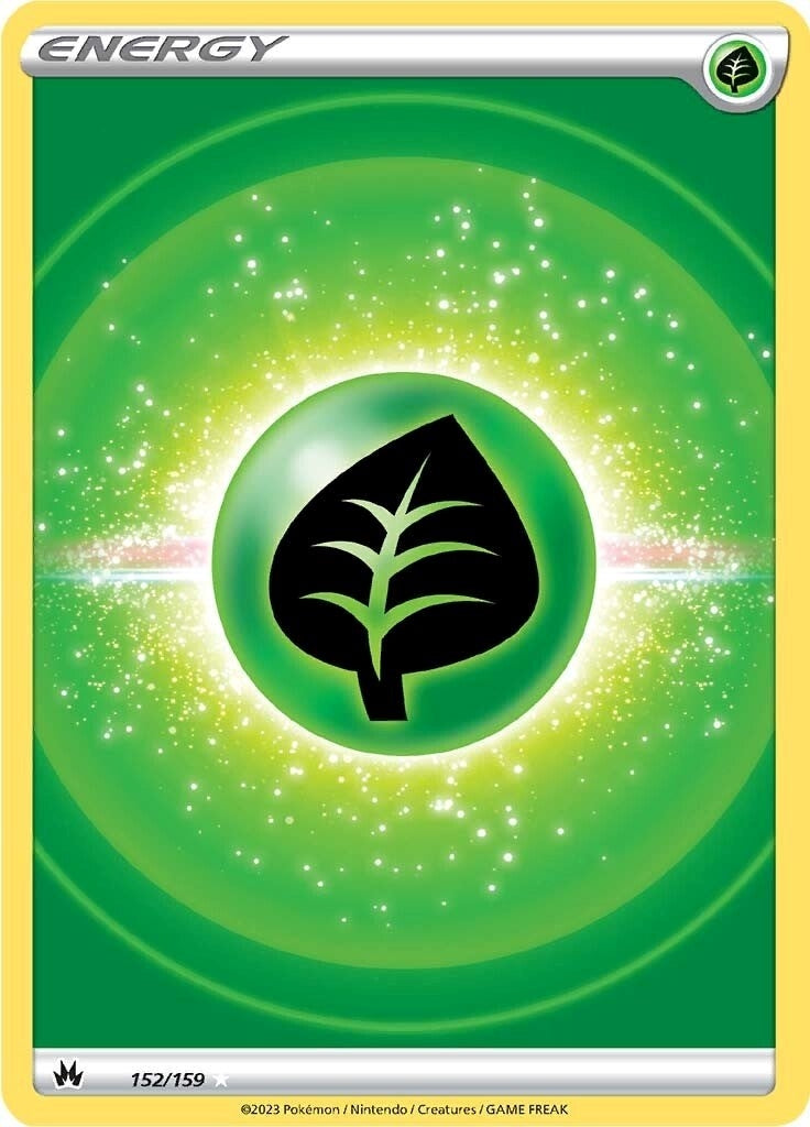 Grass Energy (Texture Full Art) (152/159) (CRZ)