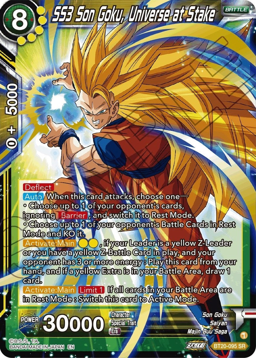 SS3 Son Goku, Universe at Stake (BT20-095) (DBS-B20)