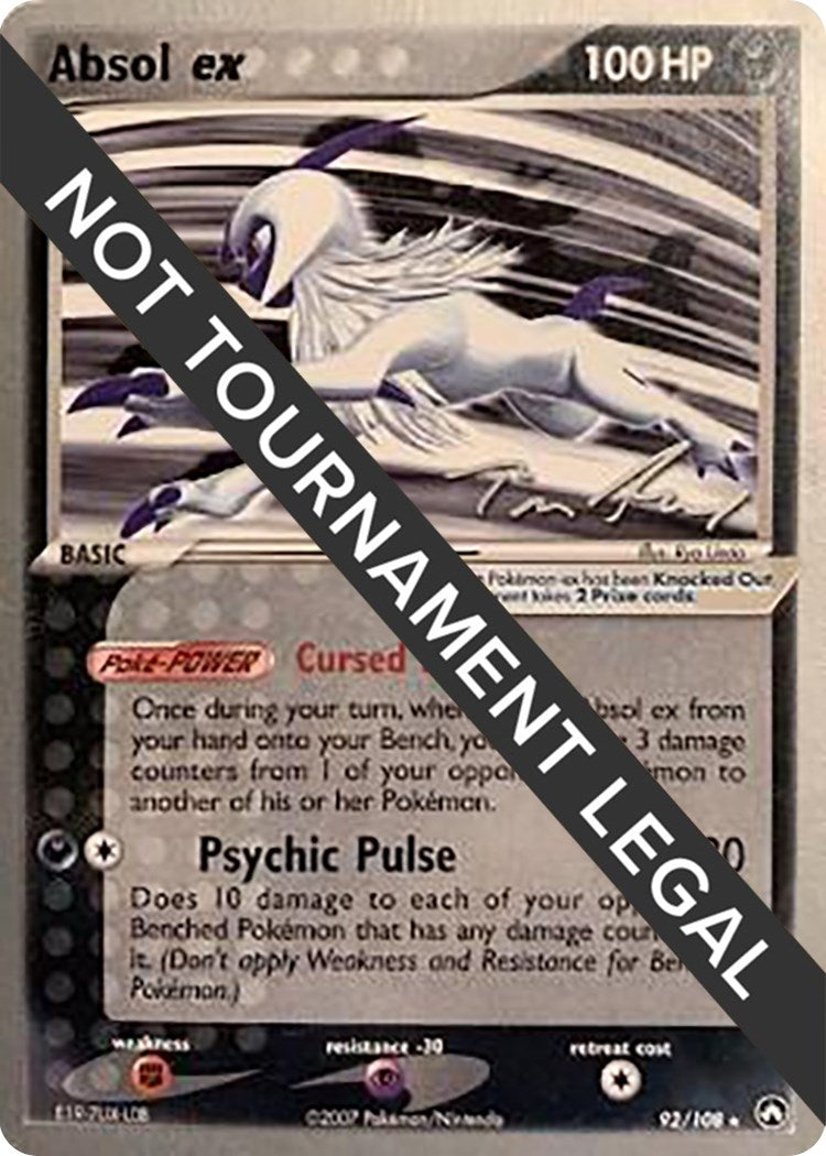 Absol ex - 2007 (Tom Roos) (92/108) (WCD)