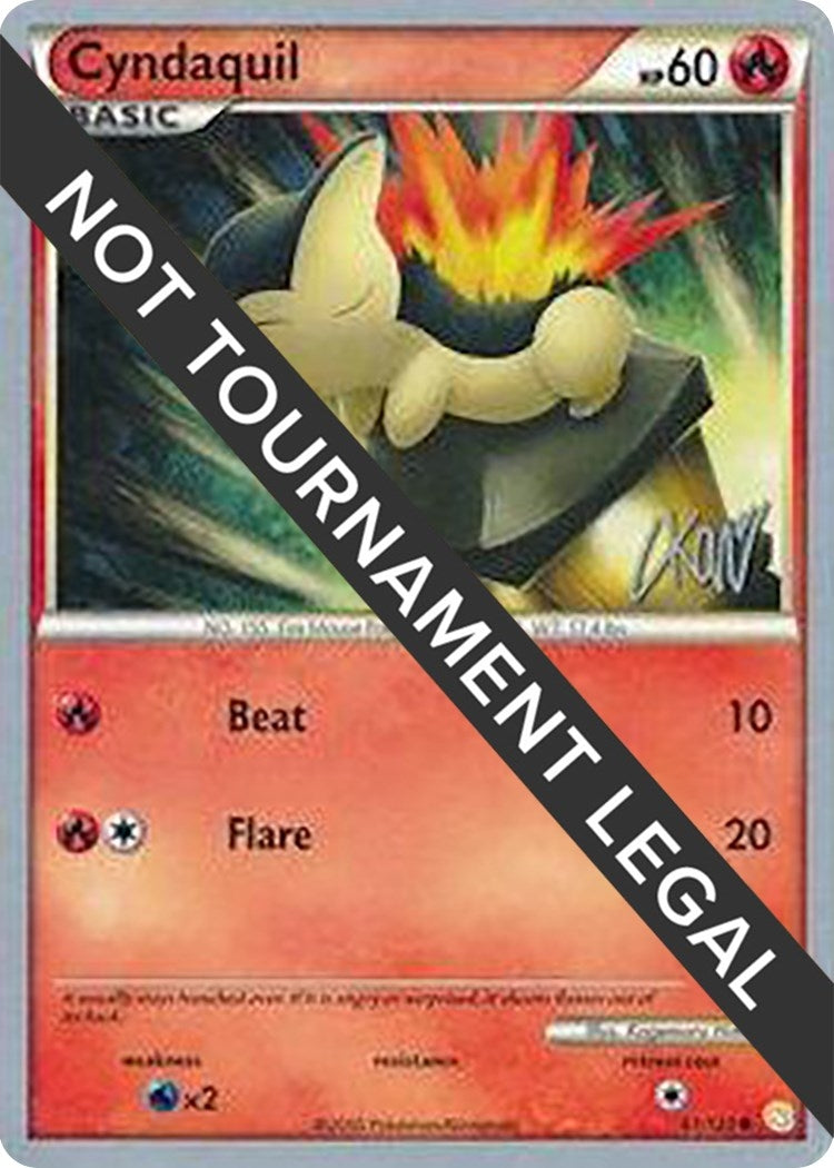 Cyndaquil - 2011 (Christopher Kan) (61/123) (WCD)
