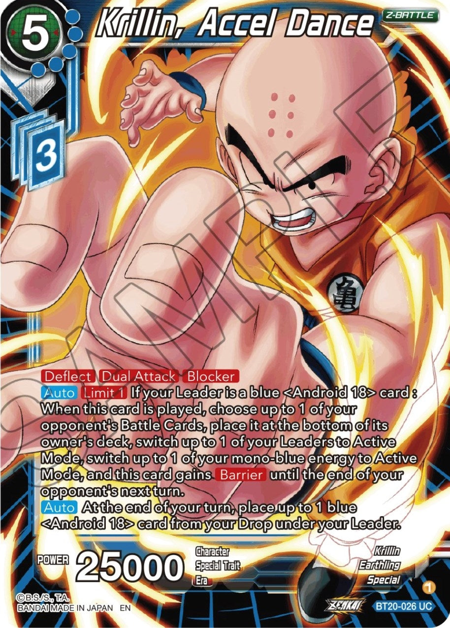 Krillin, Accel Dance (BT20-026) (DBS-B20)