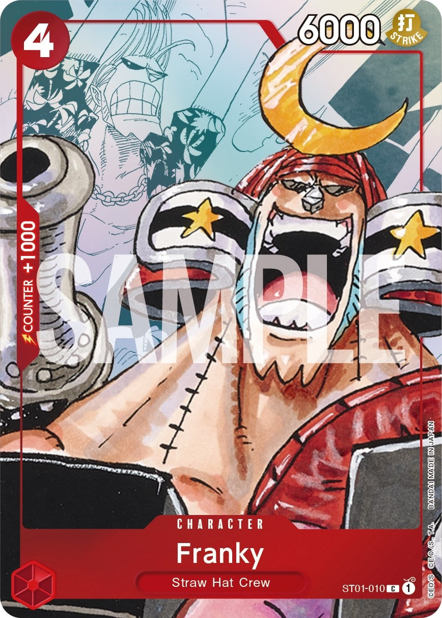 Franky - ST01-010 (Alternate Art) (ST01-010) (OP-PR)