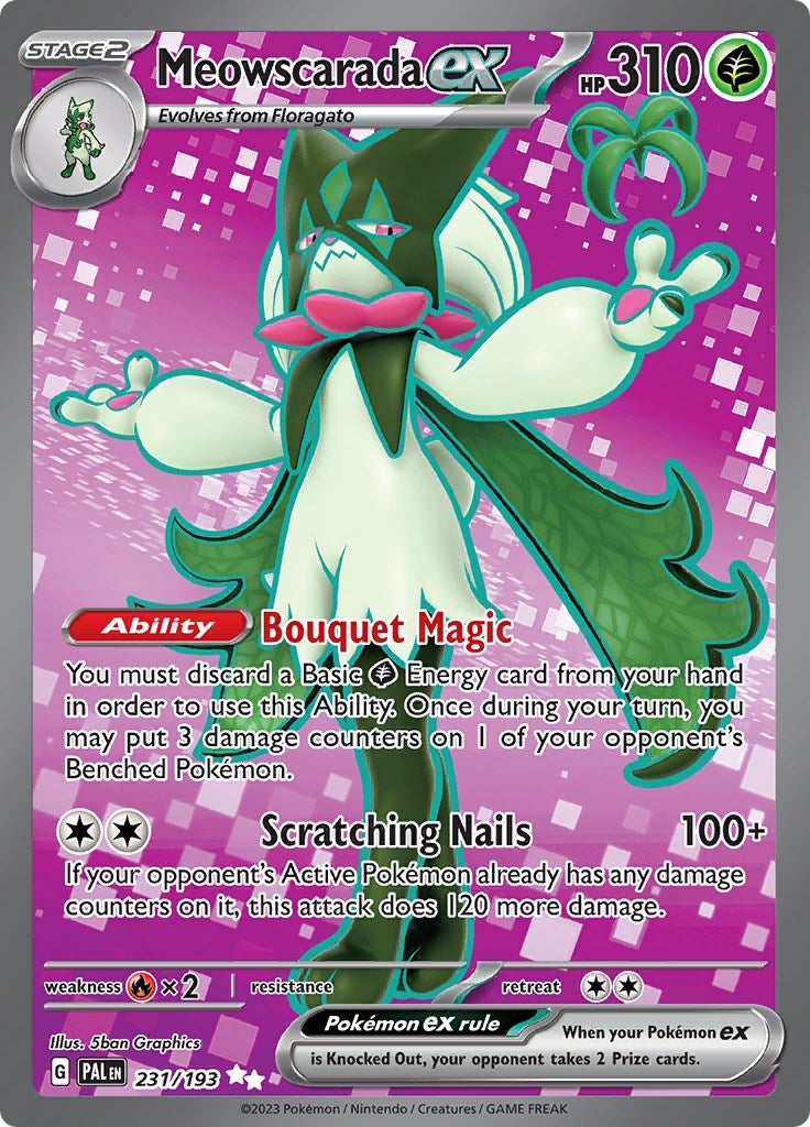 Meowscarada ex (231/193) (PAL)