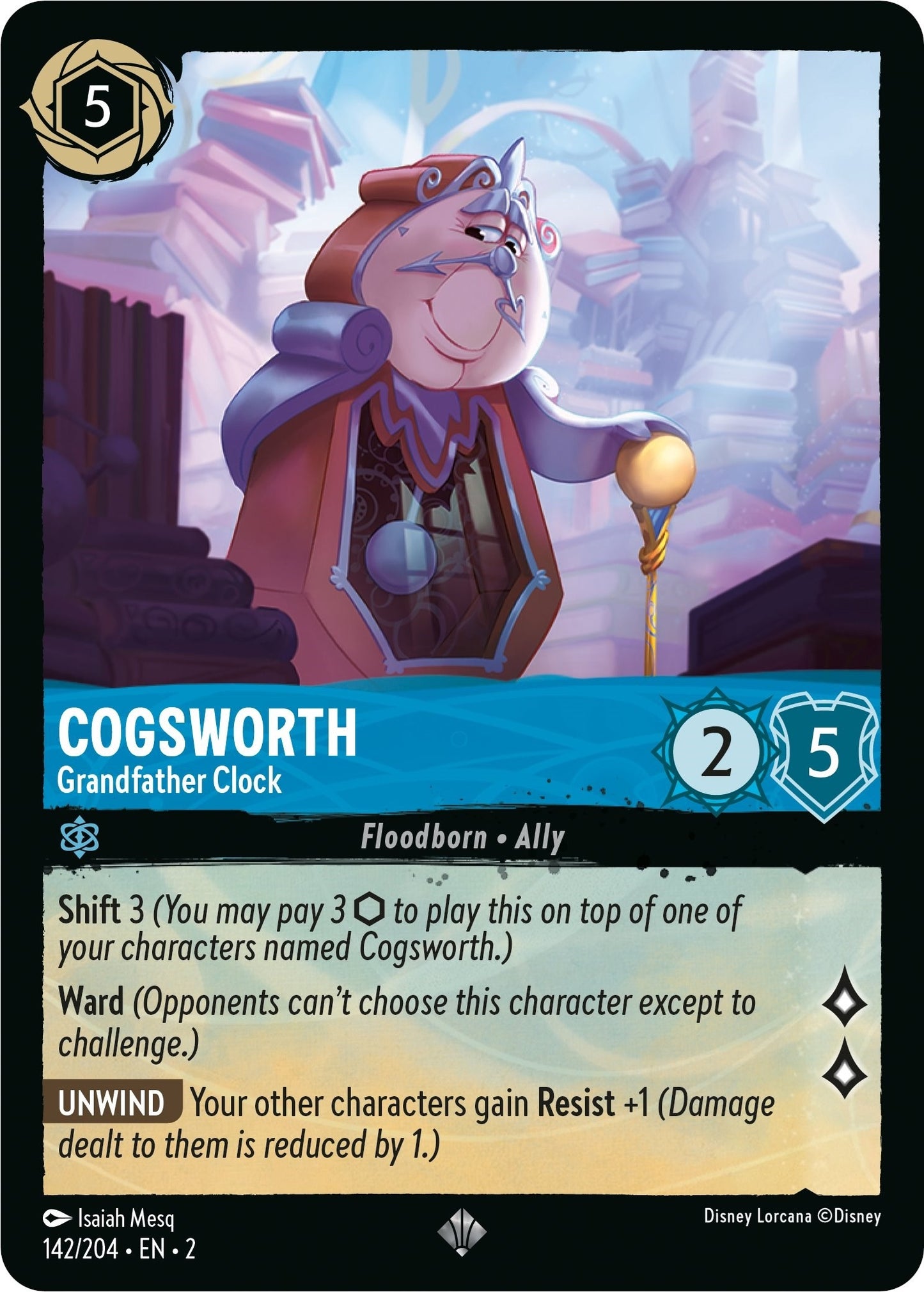 Cogsworth - Grandfather Clock (142/204) (2)