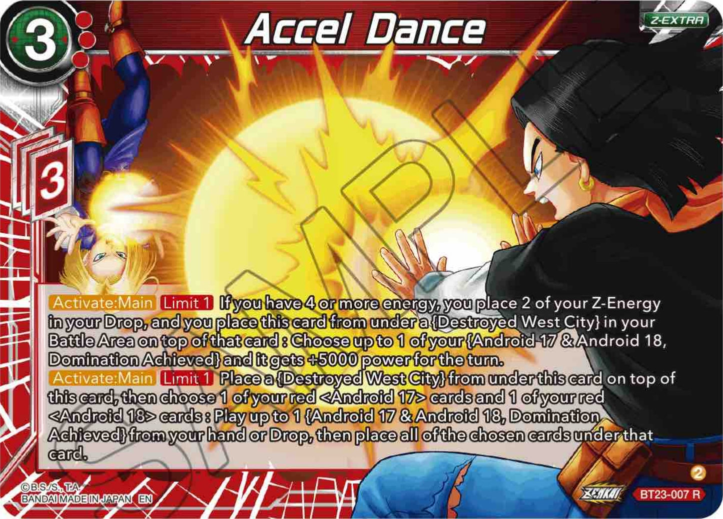 Accel Dance (BT23-007) (BT23)