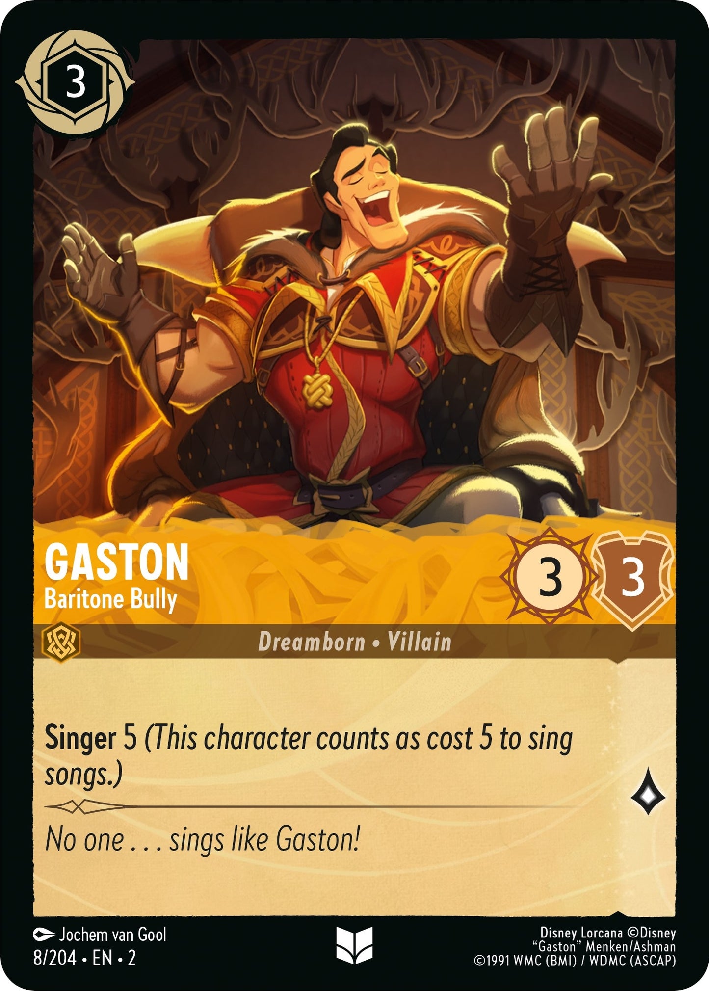 Gaston - Baritone Bully (8/204) (2)
