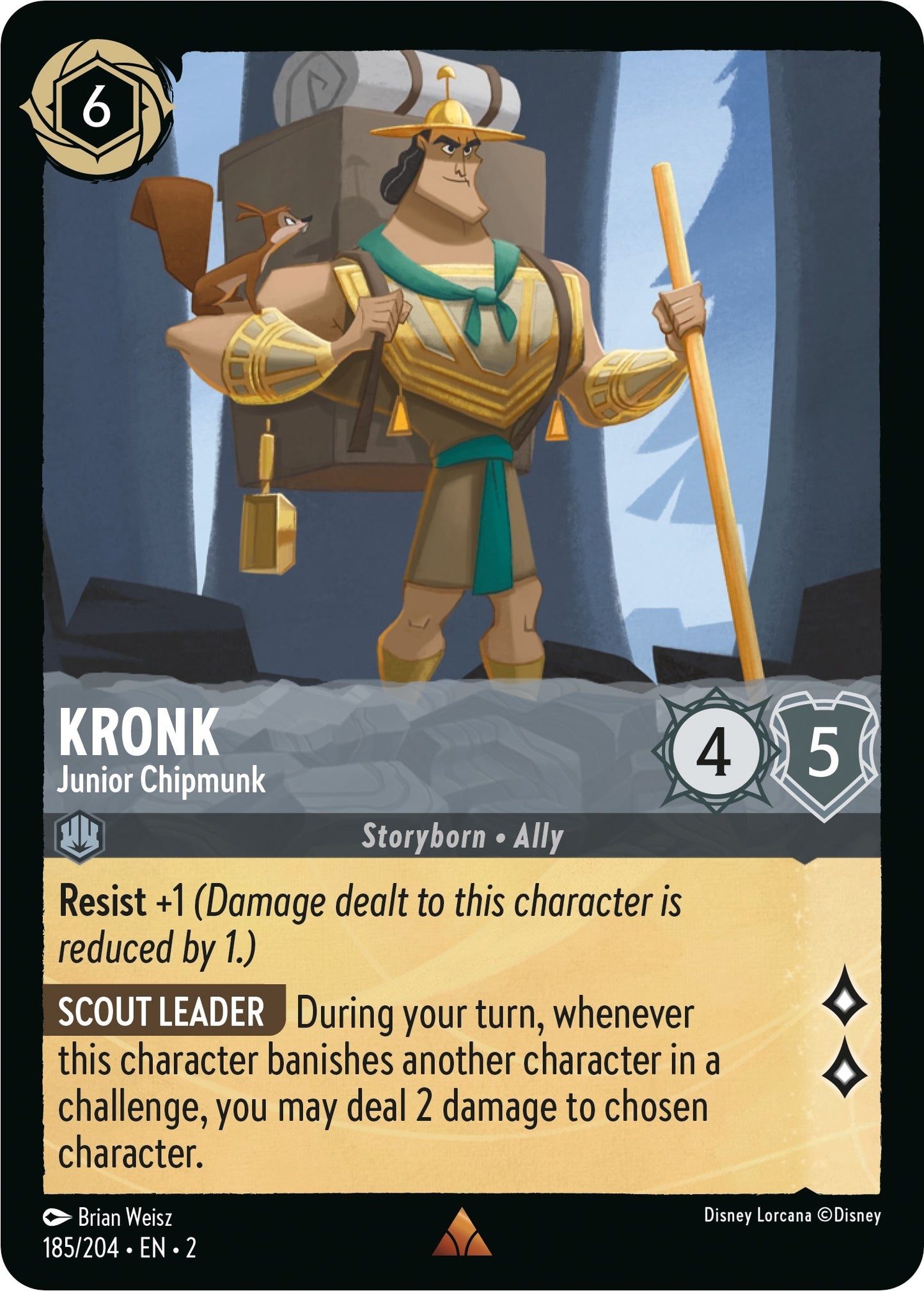 Kronk - Junior Chipmunk (185/204) (2)