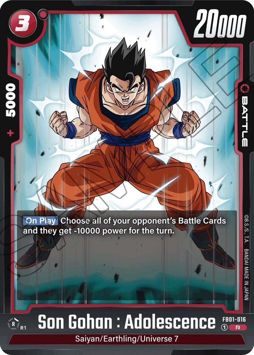Son Gohan : Adolescence (FB01-016) (FB01)