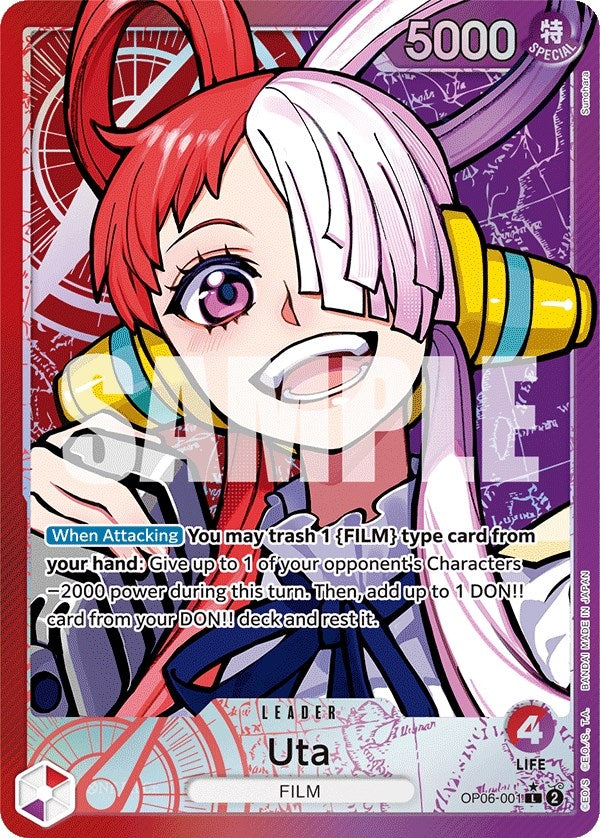 Uta (Alternate Art) (OP06-001) (OP06)