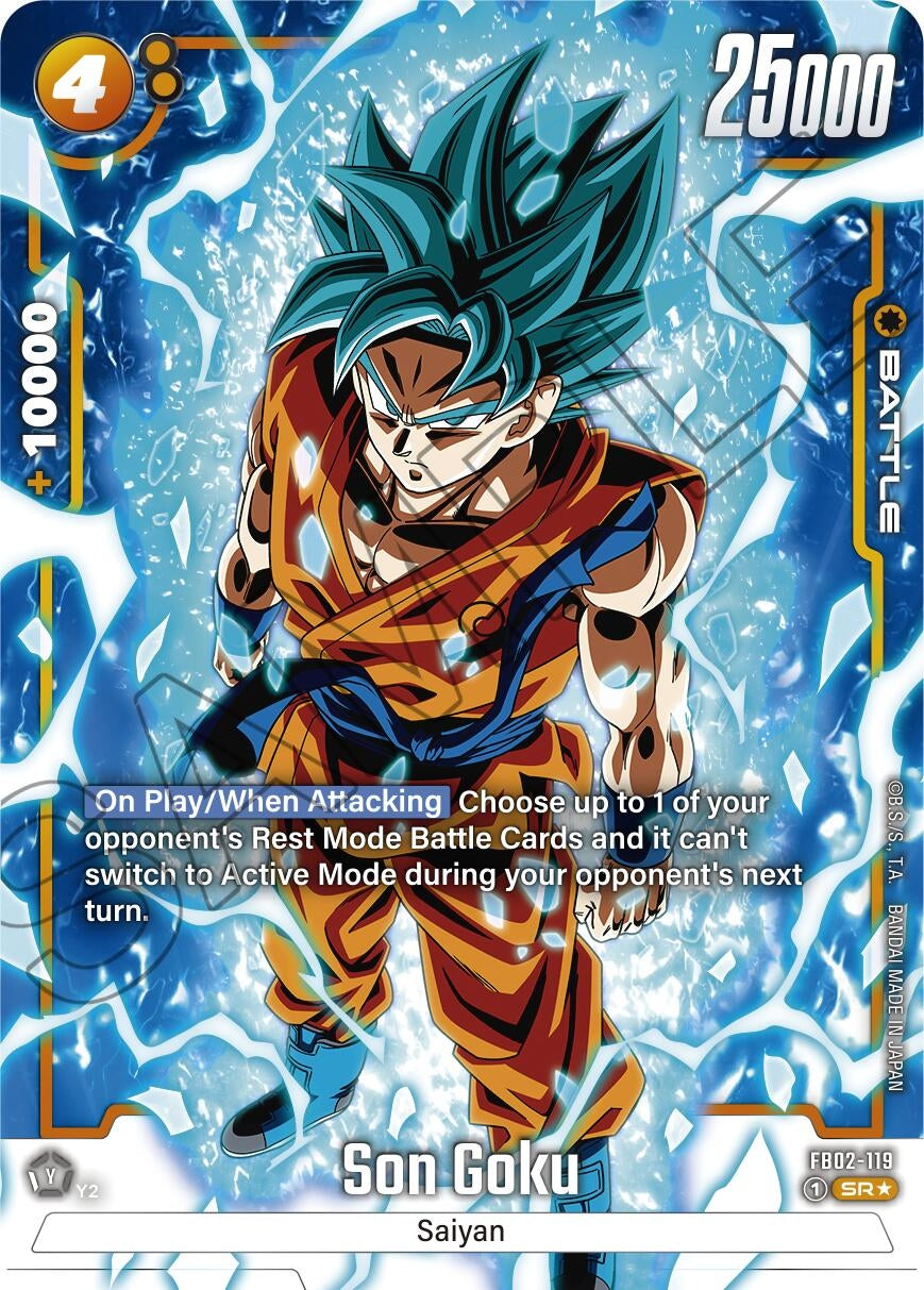 Son Goku - FB02-119 (Alternate Art) (FB02-119) (FB02)