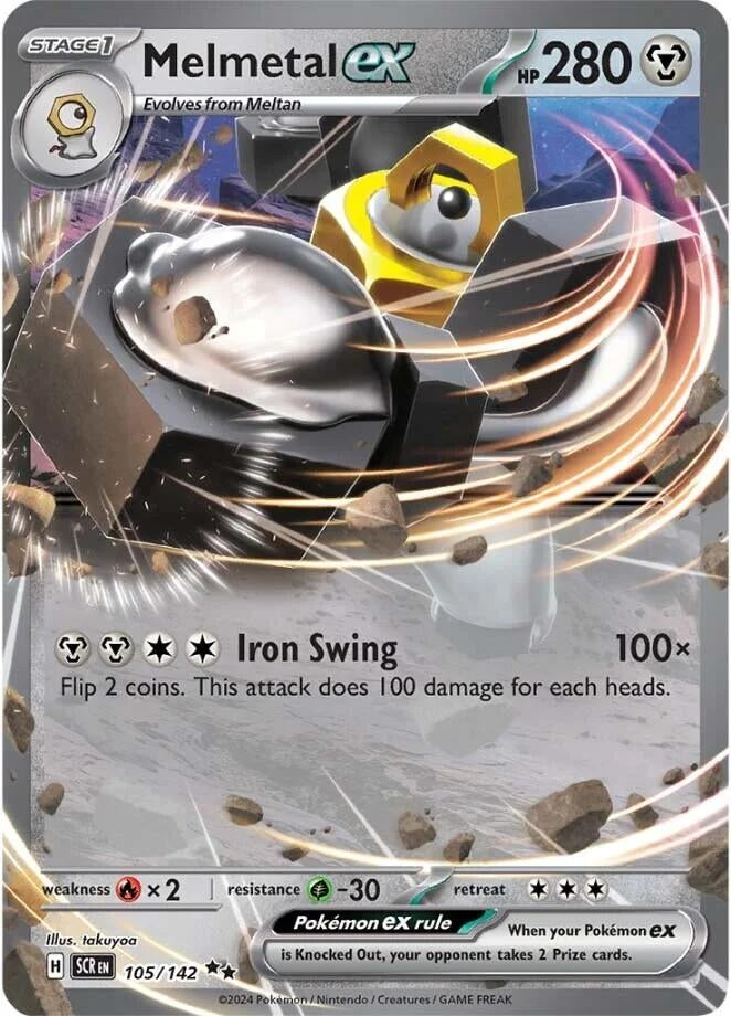 Melmetal ex (105/142) (SCR)