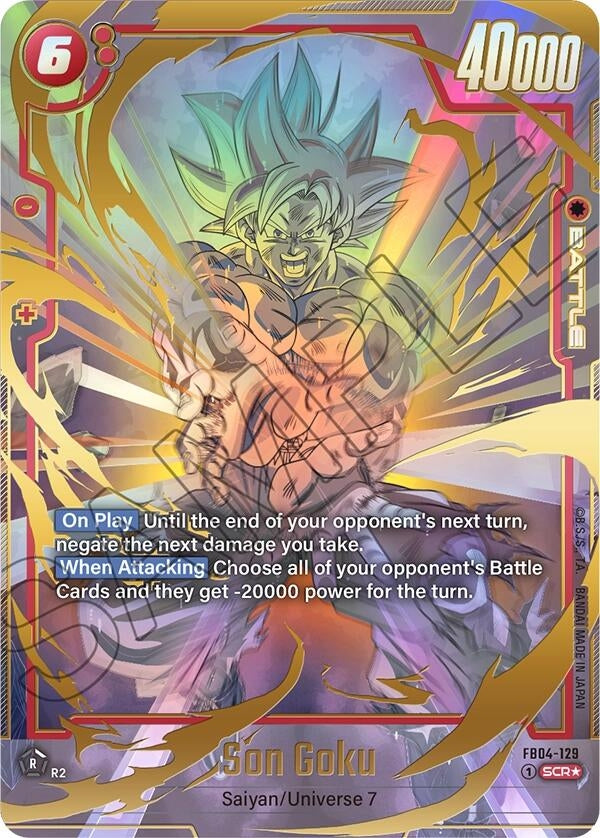Son Goku - FB04-129 (Alternate Art) (FB04-129) (FB04)