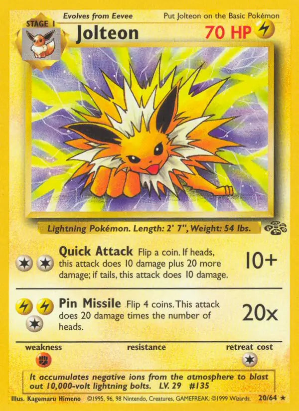 Jolteon (20) (20/64) (JU)