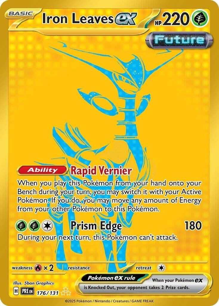 Iron Leaves ex (176/131) (PRE)
