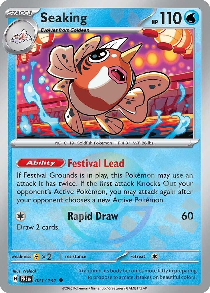 Seaking (Poke Ball Pattern) (021/131) (PRE)