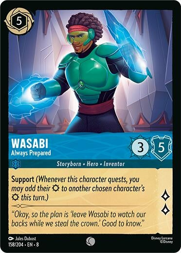 Wasabi - Always Prepared (158/204) (8)