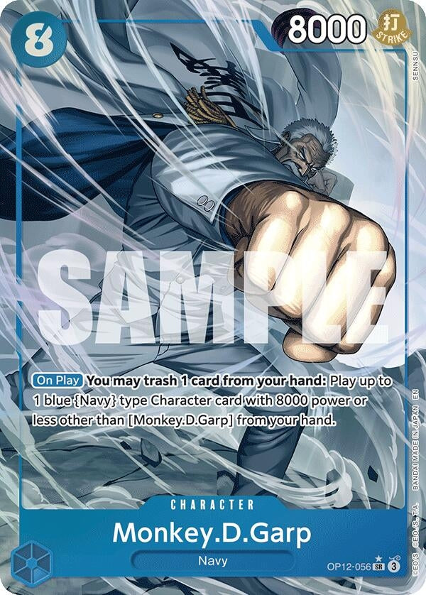 Monkey.D.Garp (Alternate Art) (OP12-056) (OP12)