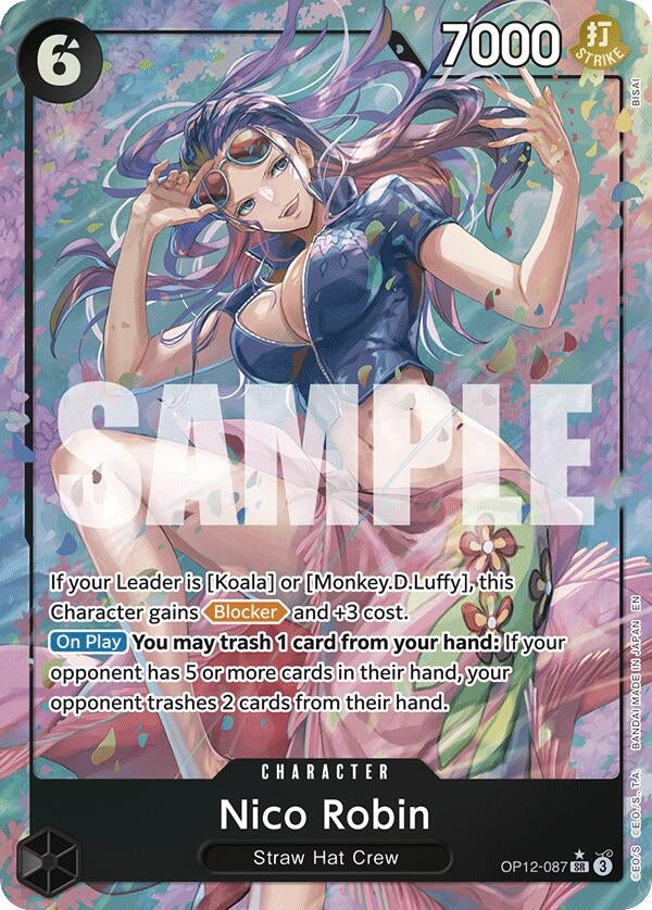 Nico Robin (Alternate Art) (OP12-087) (OP12)