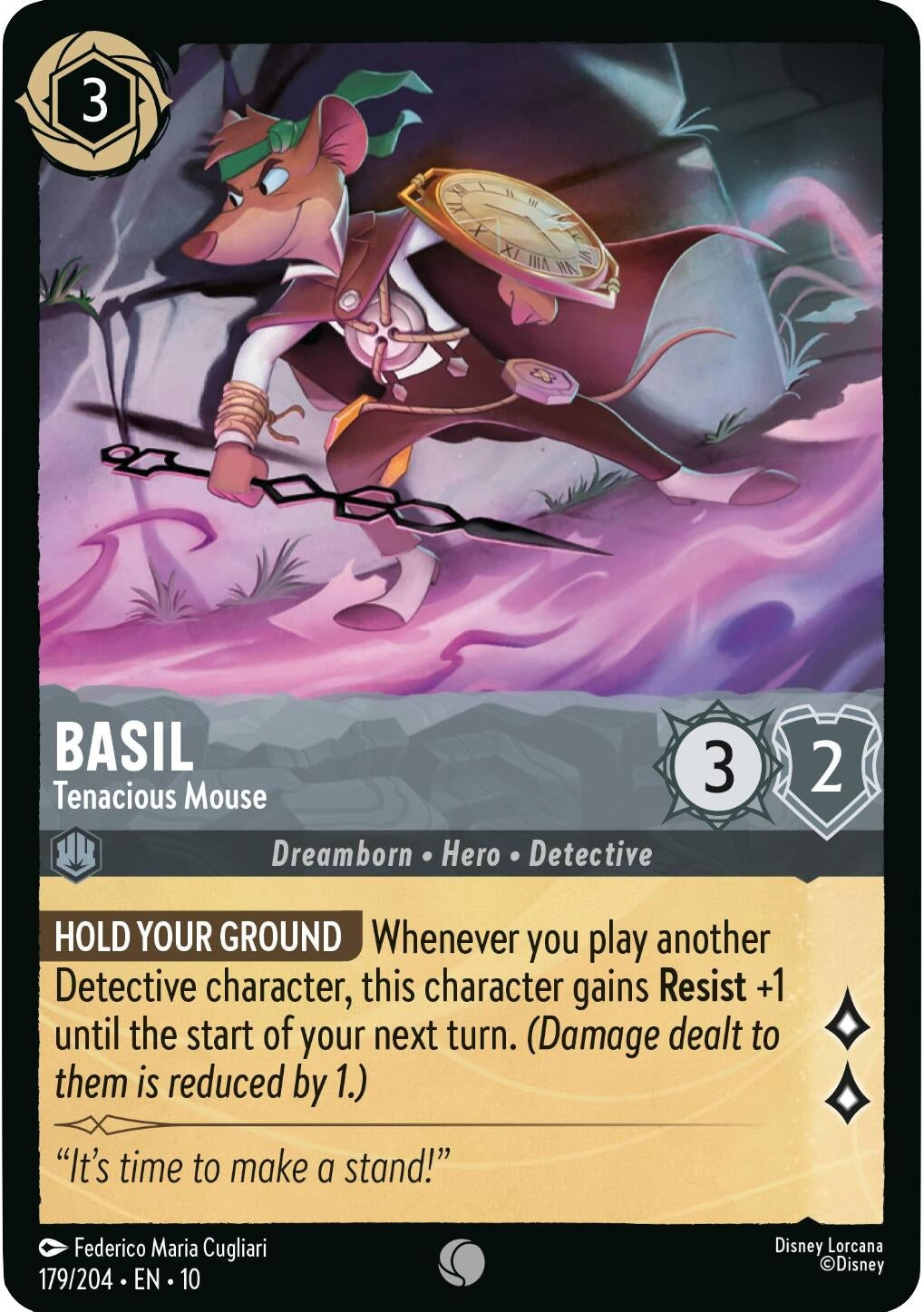 Basil - Tenacious Mouse (179/204) (10)