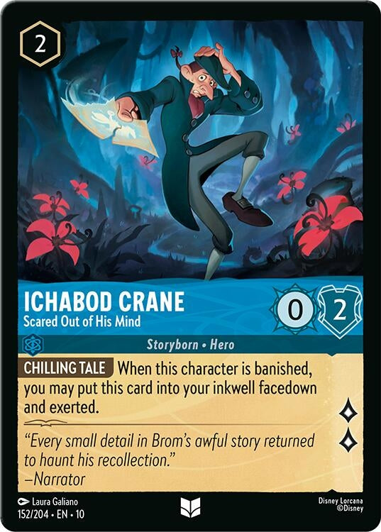 Ichabod Crane - Scared Out of His Mind (152/204) (10)