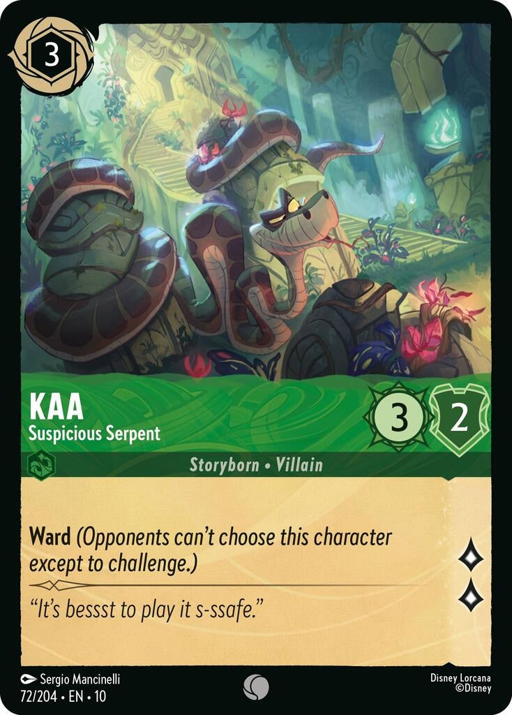 Kaa - Suspicious Serpent (72/204) (10)
