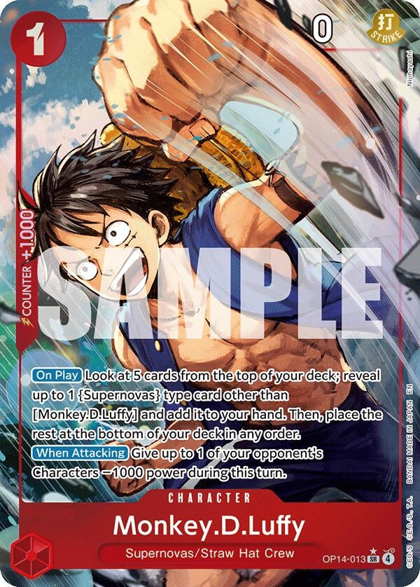 Monkey.D.Luffy - OP14-013 (Alternate Art) (OP14-013) (OP14)