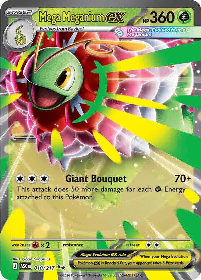 Mega Meganium ex (010/217) (ASC)