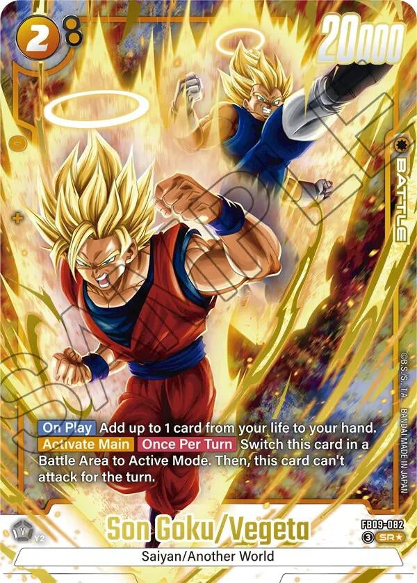 Son Goku/Vegeta (Alternate Art) (FB09-082) (FB09)