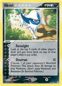 Absol (18/110) (HP)